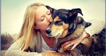 blonde woman with dog - Allivet Trusted Pet Pharmacy